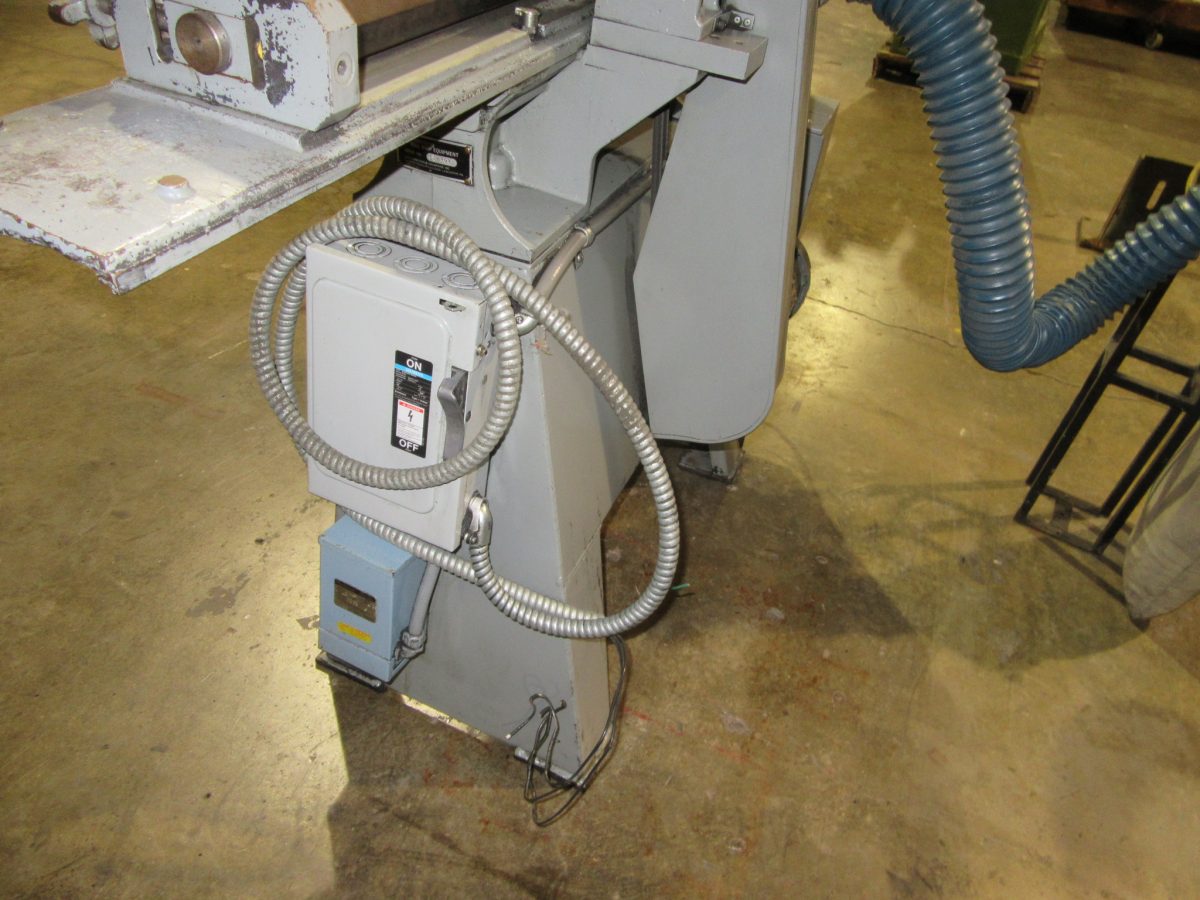 (1) Armstrong Cot Buffing Machine Southeastern Textile Machinery