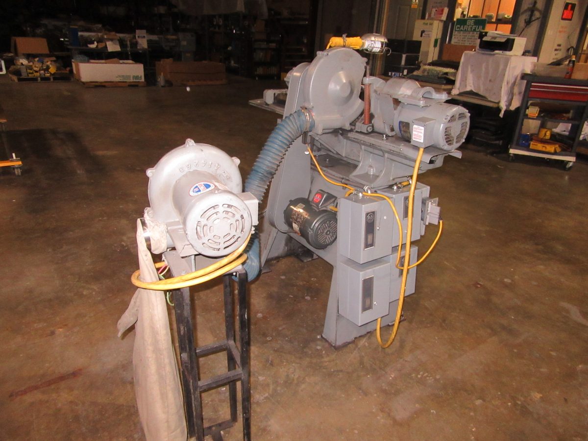 (1) Armstrong Cot Buffing Machine Southeastern Textile Machinery