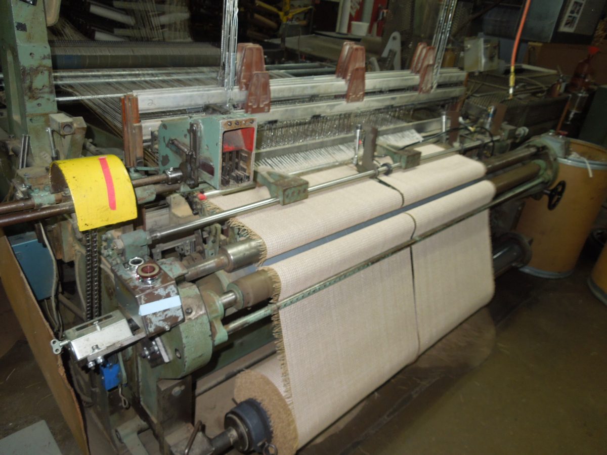 (2) Iwer Rapier Looms – 57 inch width - Southeastern Textile Machinery