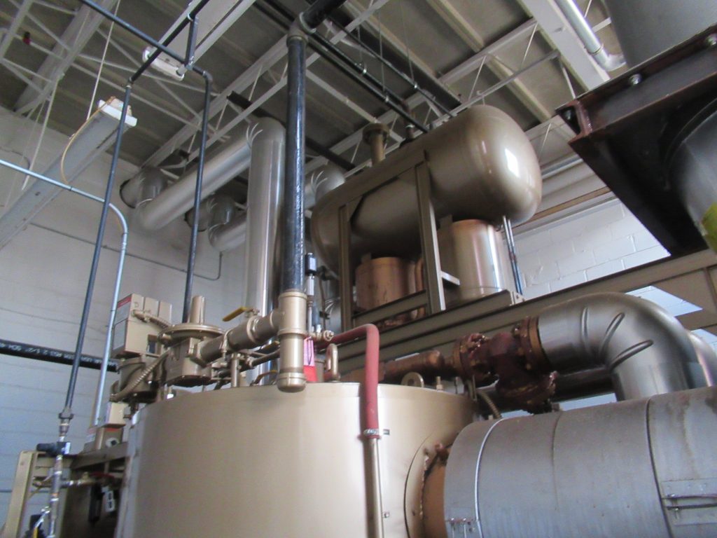 Fulton Coil Design Thermal Fluid Heater 2013 Year Southeastern Textile Machinery