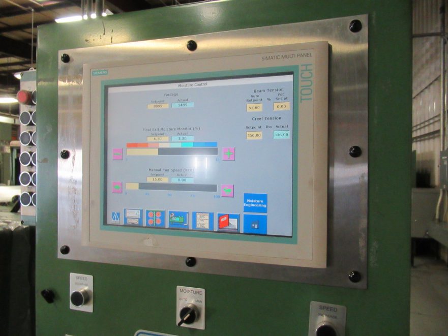 West Point Slasher - Southeastern Textile Machinery