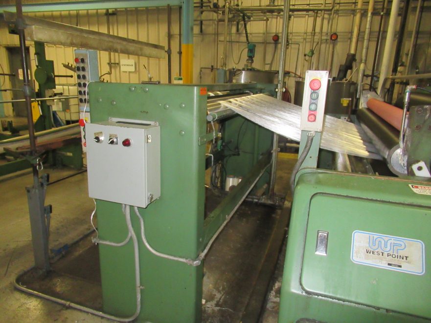 West Point Slasher - Southeastern Textile Machinery