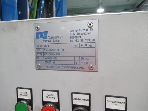 <del> Matthys Sectional Warper & Creel - 2019 Year </del> - Image 6