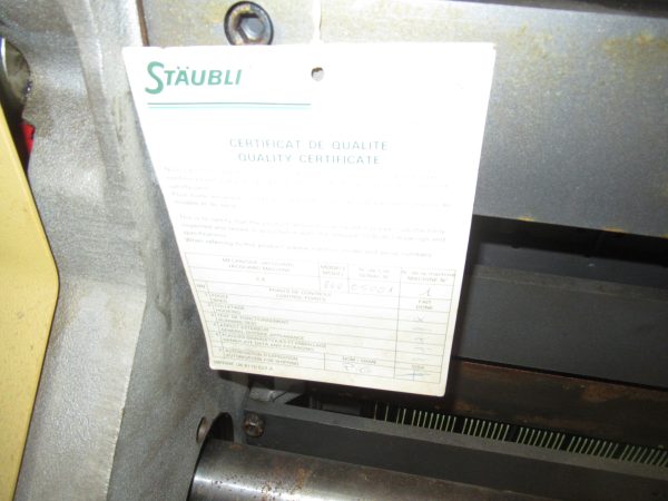 (1) Staubli CX860 Jacquard Head - Image 3