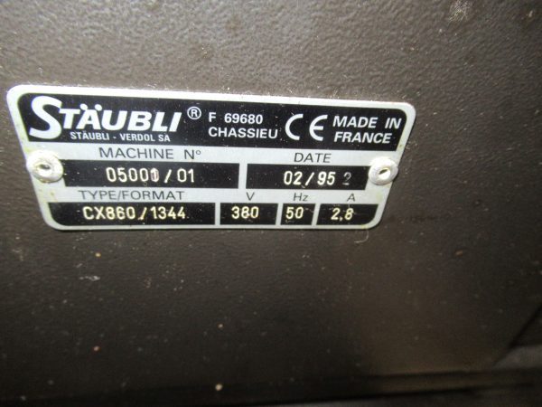 (1) Staubli CX860 Jacquard Head - Image 7